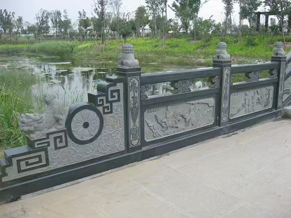 古建青石石欄桿 - 嘉祥志遠石材有限公司